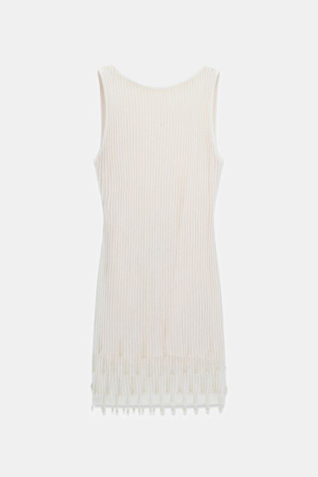 Mini de crochê dress