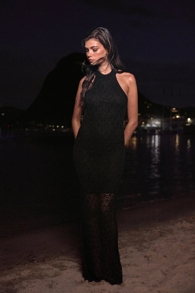 Malha longa dress