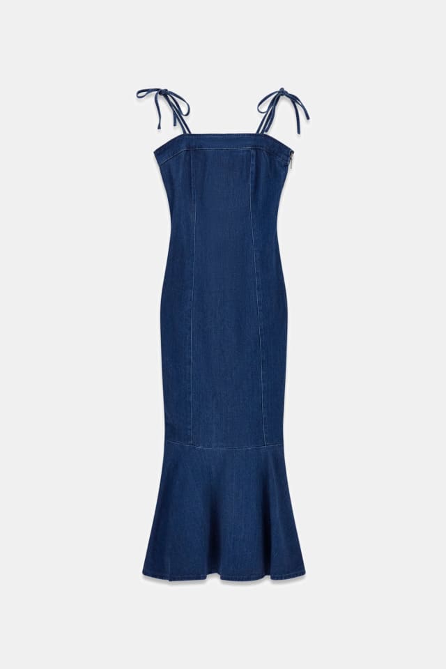 Denim bodycon dress