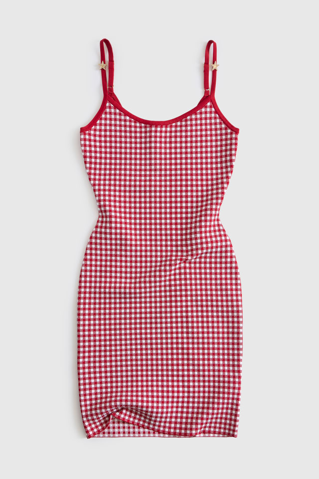 Mini bodycon estampado dress