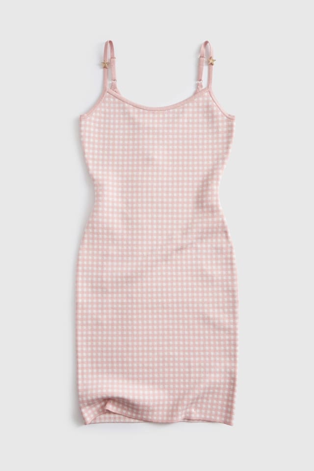 Mini bodycon estampado dress