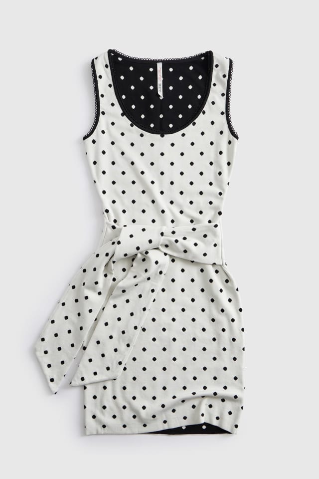 Mini de bolinhas dress