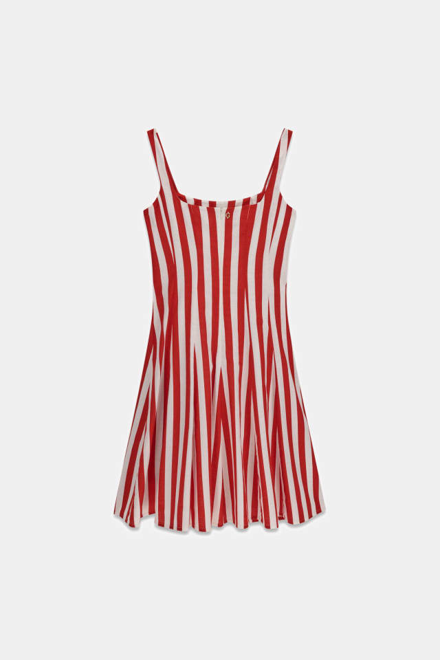 Vestido Midi a Rayas