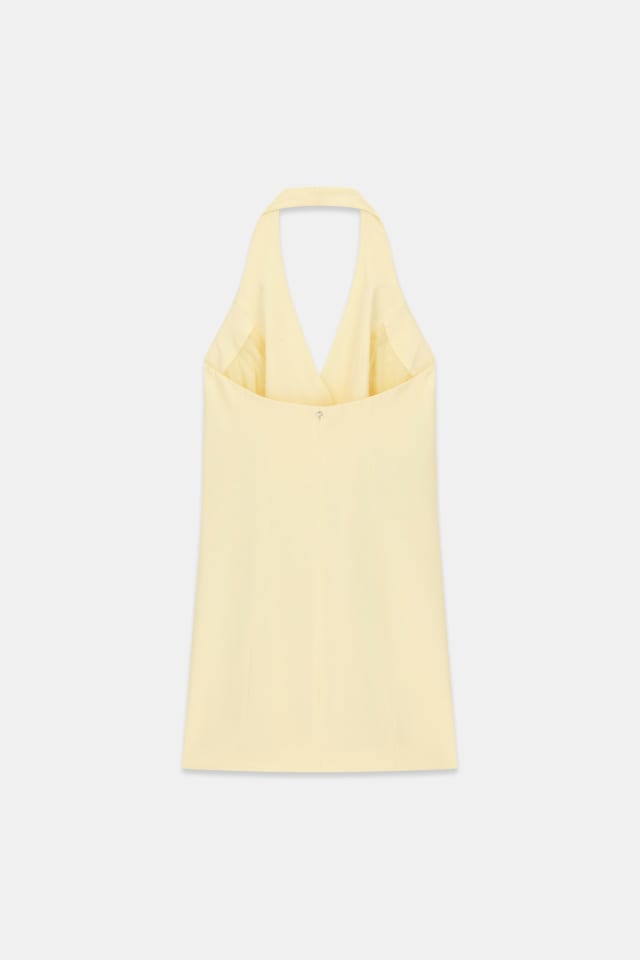 Vestido Mini con Cuello Halter