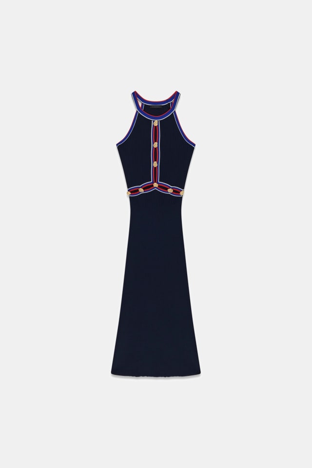 Vestido longo Bodycon Fit