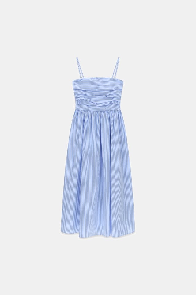 Vestido Largo a Rayas