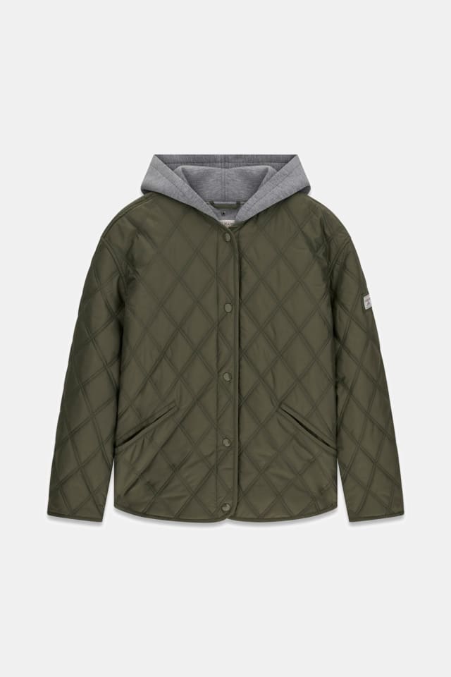 Chaqueta acolchada con capucha