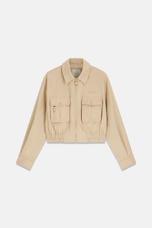 Chaqueta utility cropped