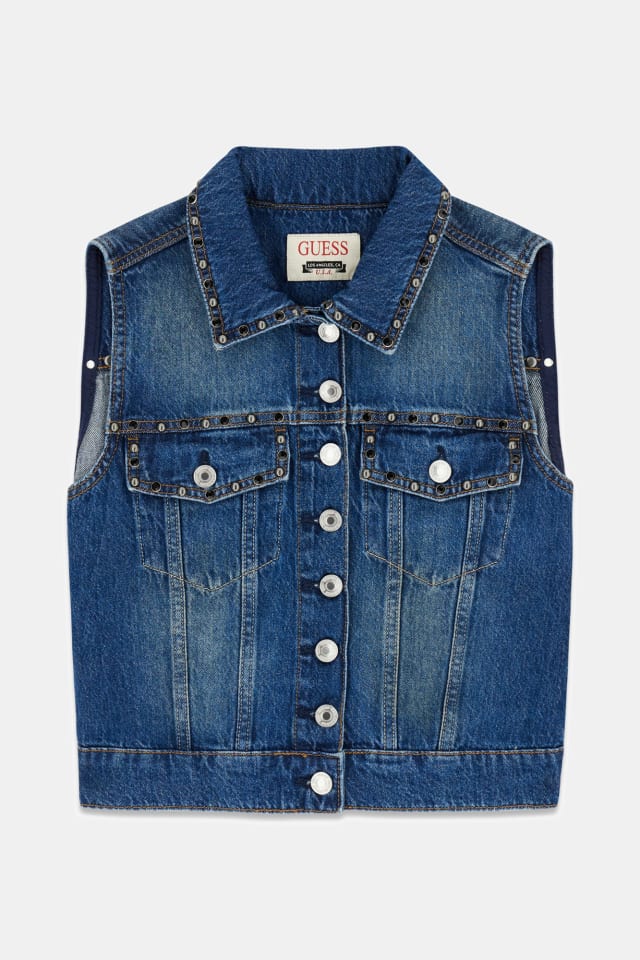 Chaleco de denim