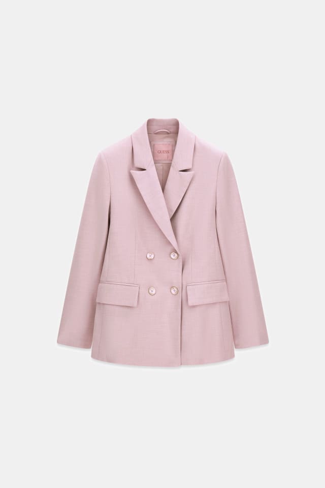 Blazer de abotoamento duplo