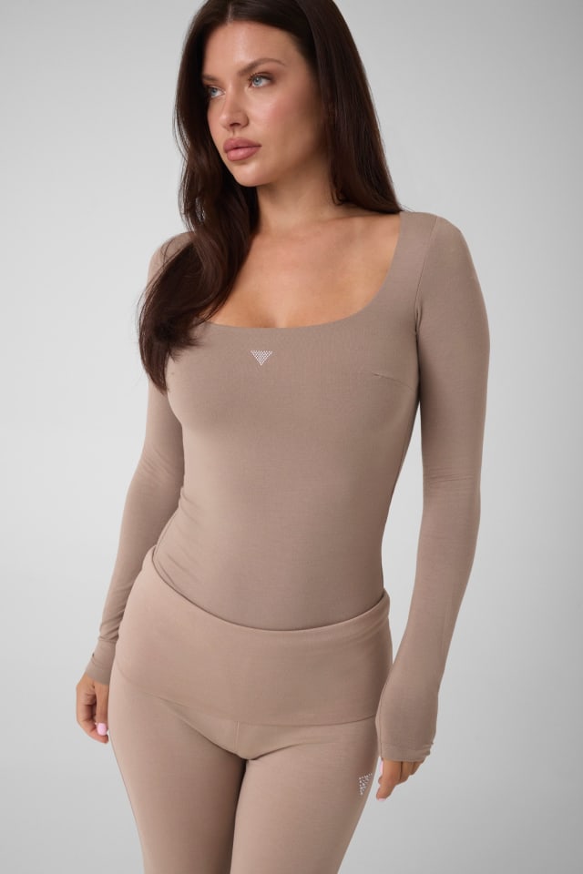 Body em mistura de viscose