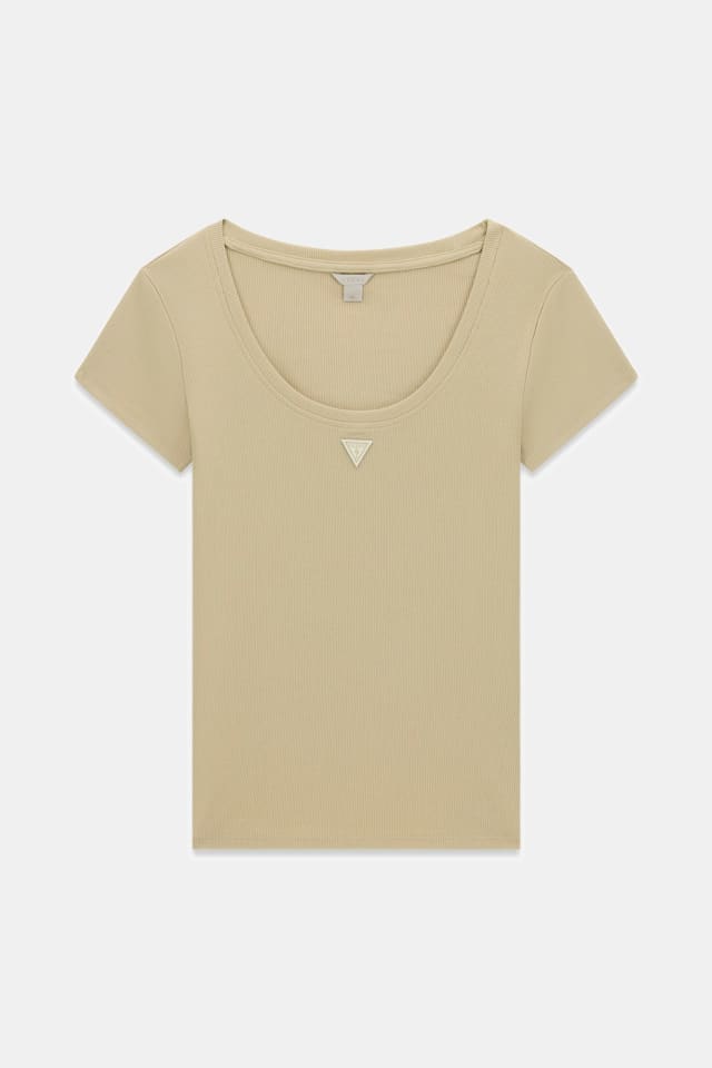 Camiseta com patch de logo