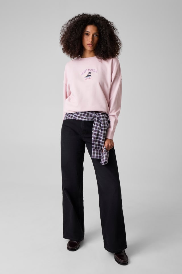 Bedrukt sweatshirt
