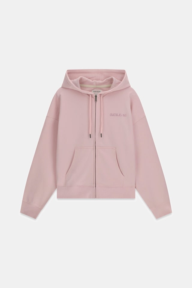Sweatshirt com pedras de strass
