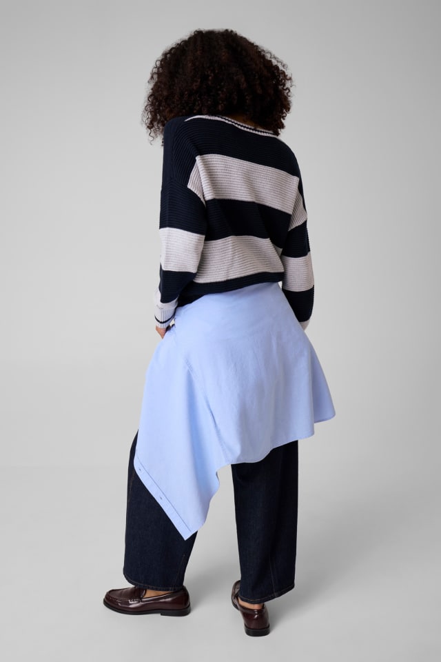 V-Ausschnitt Pullover
