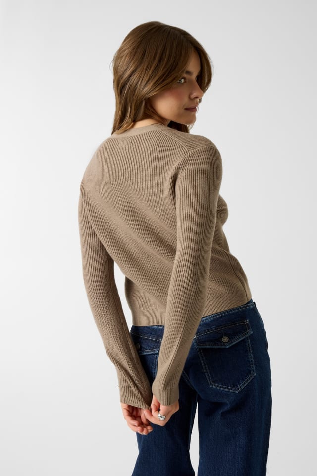 Cardigan mit Bändern
