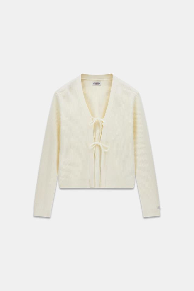 Cardigan mit Bändern
