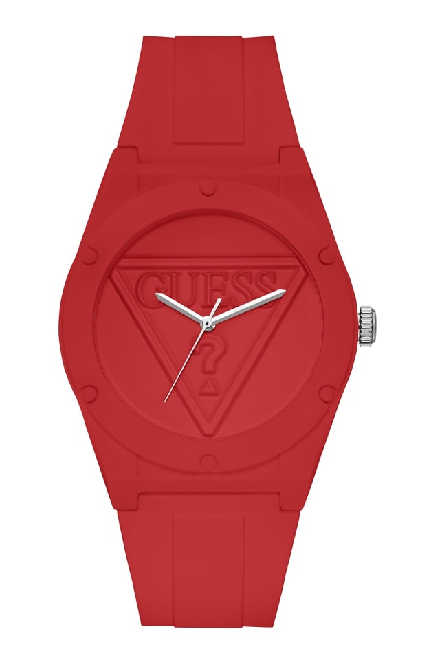 Silicone logo watch