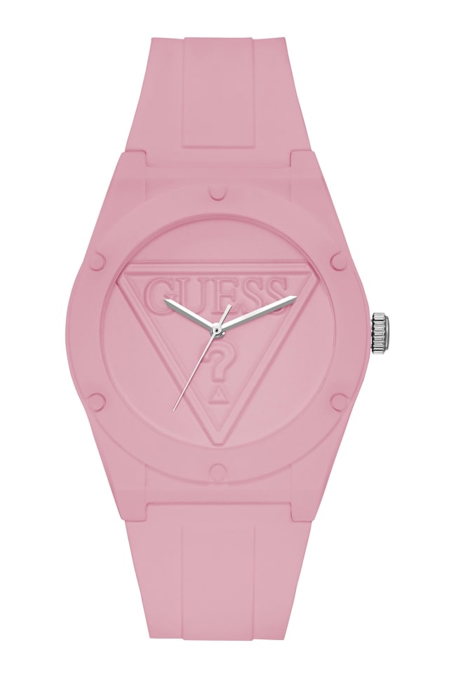 Silicone logo watch