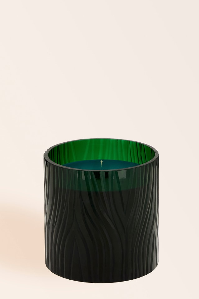 Zebra candle