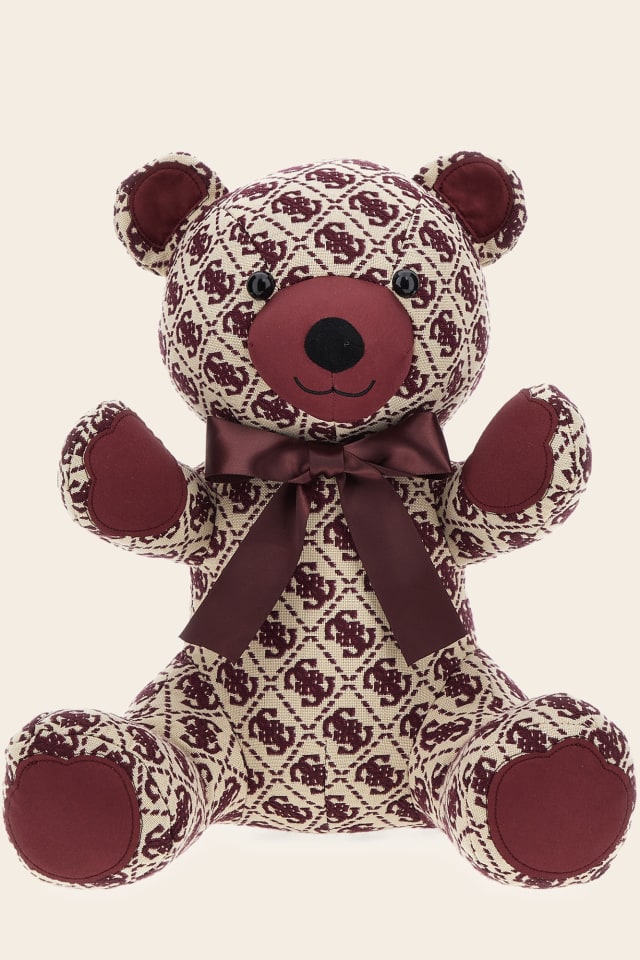 Teddy mit 4G-Jacquard-Logo