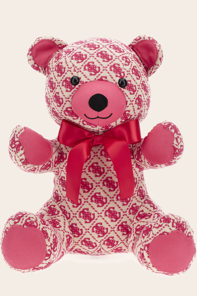 Teddy mit 4G-Jacquard-Logo