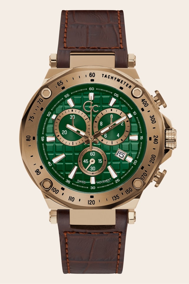 GC quartz chronograph watch