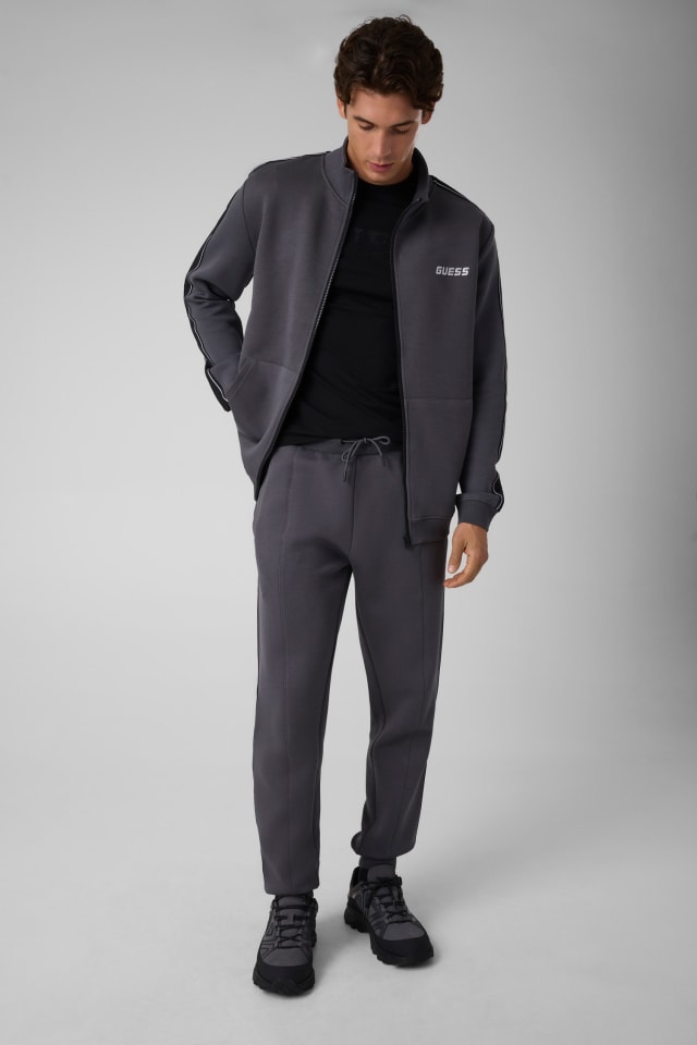 Pantalón jogger con logo lateral
