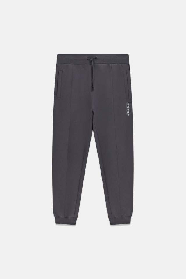 Calça jogger com logo lateral