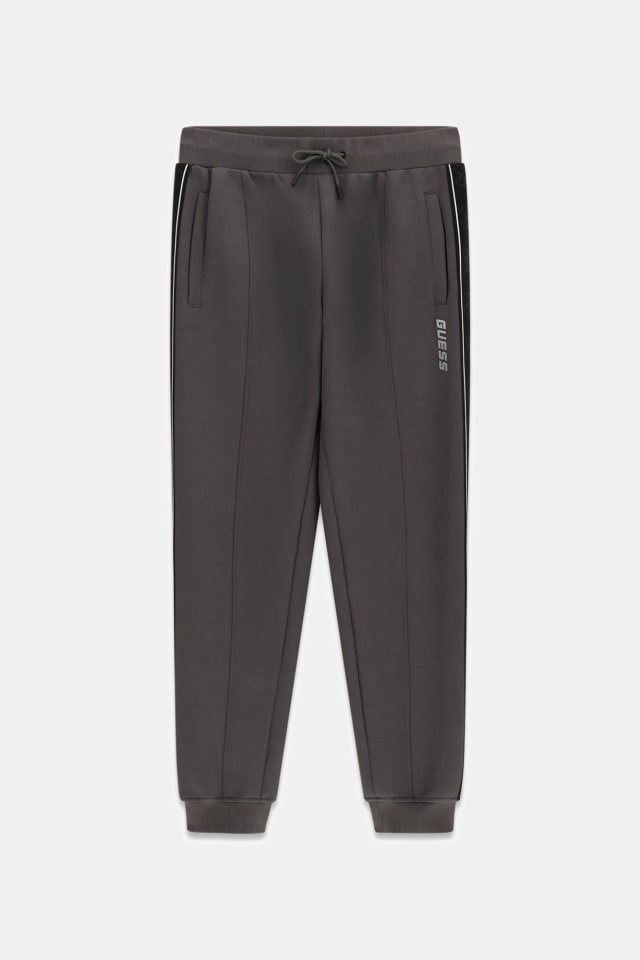 Calça jogger com logo lateral