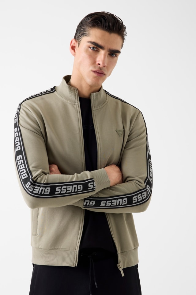 Felpa zip intera