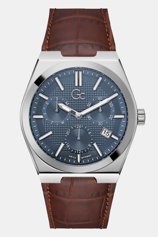 Reloj Gc cronógrafo de cuero