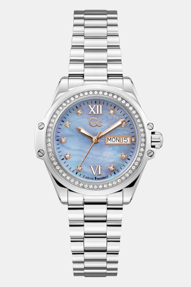 GC analoog horloge van roestvrij staal 34 mm