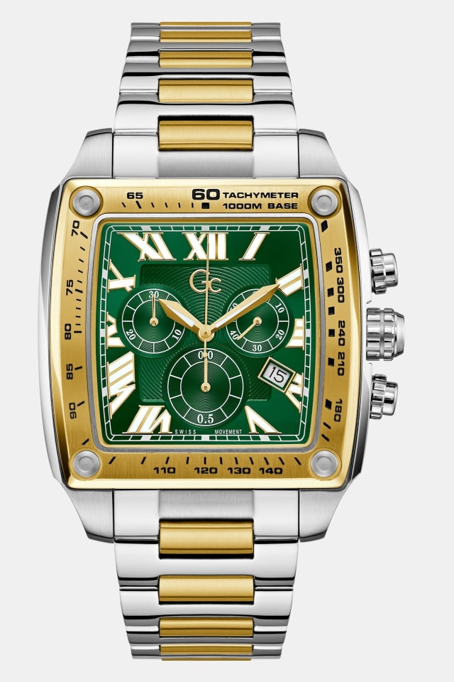 Reloj GC analógico de acero inoxidable 45 mm