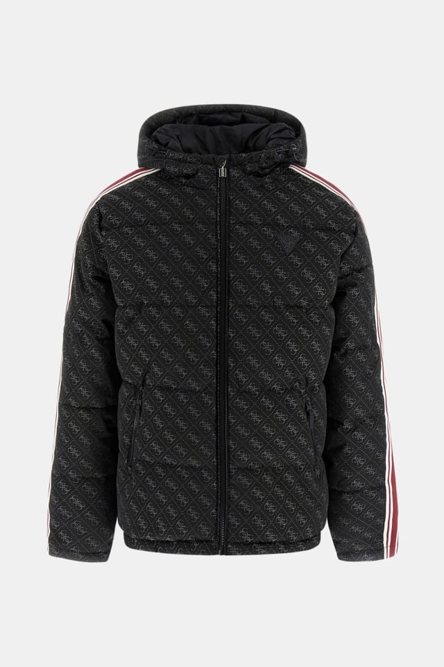 Casaco puffer com capuz 4G