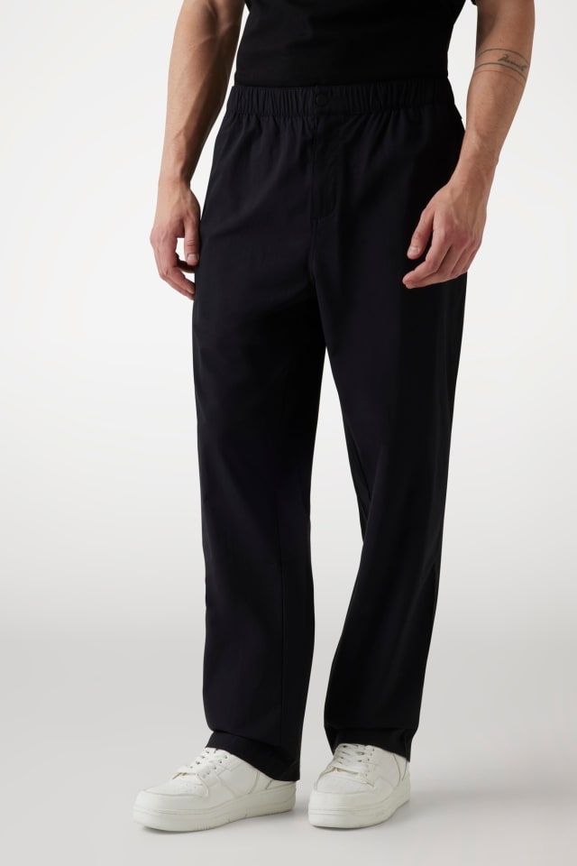 Calças em ripstop regular fit