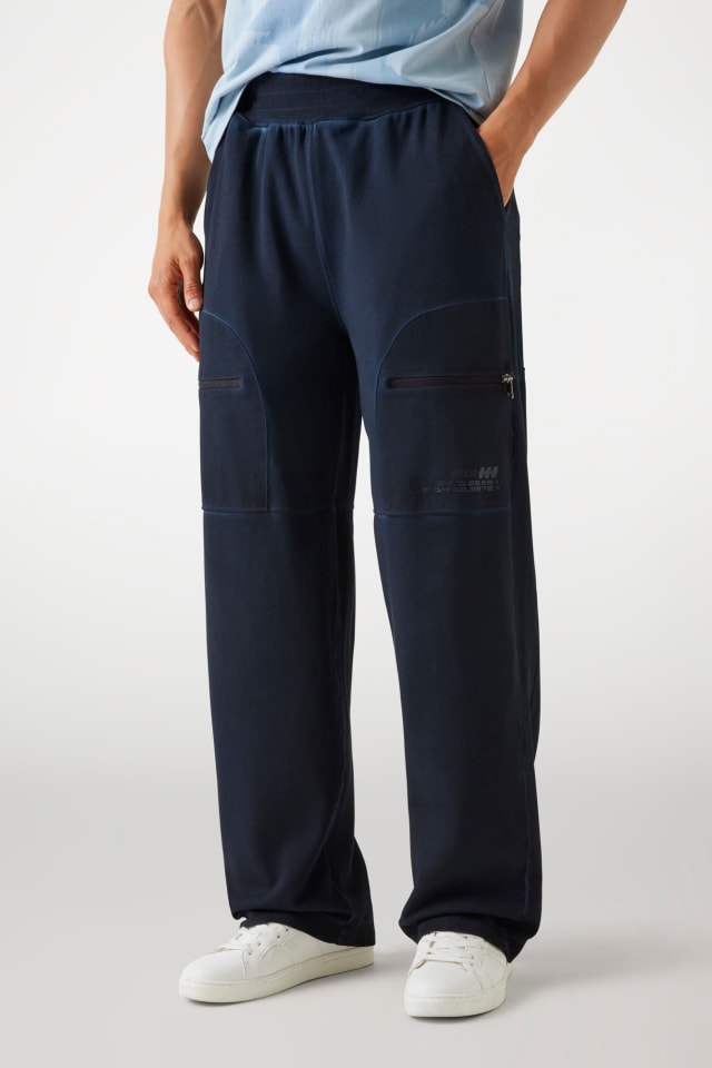 Pantalone sportivo gamba larga