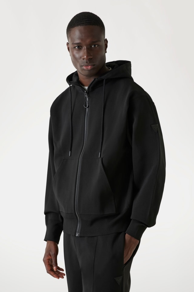 GUESS® Full zip hoodie sweatshirt