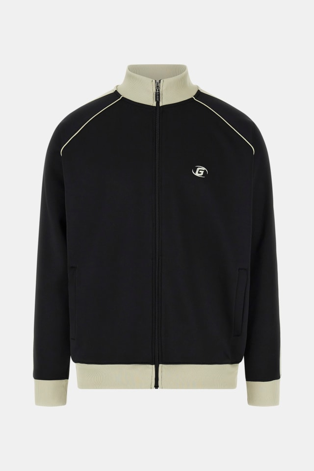 Sweatshirt scuba fecho completo