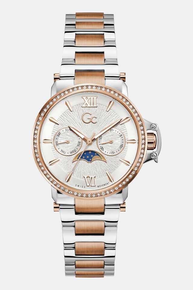 Montre analogique en acier inoxydable GC 36 mm