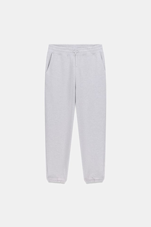 Calças jogger em mistura de Algodão