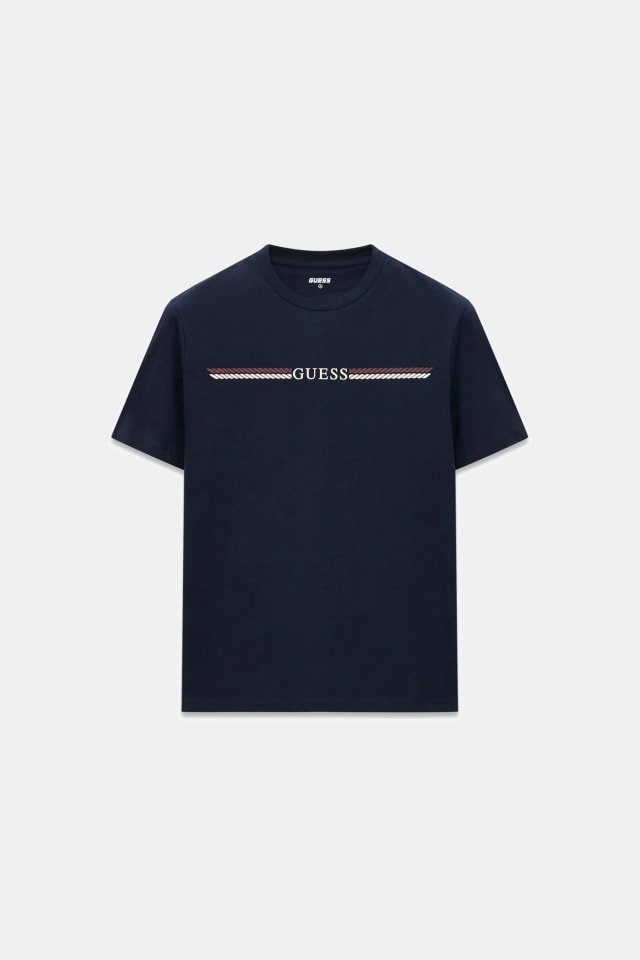 T-shirt con logo stampato