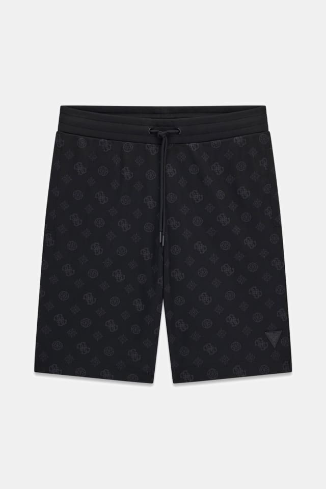 Pantalones cortos con logo en todo el lugar