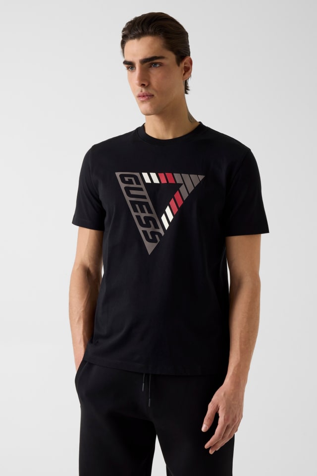 GUESS® Üçgen logo tişörtü Erkek