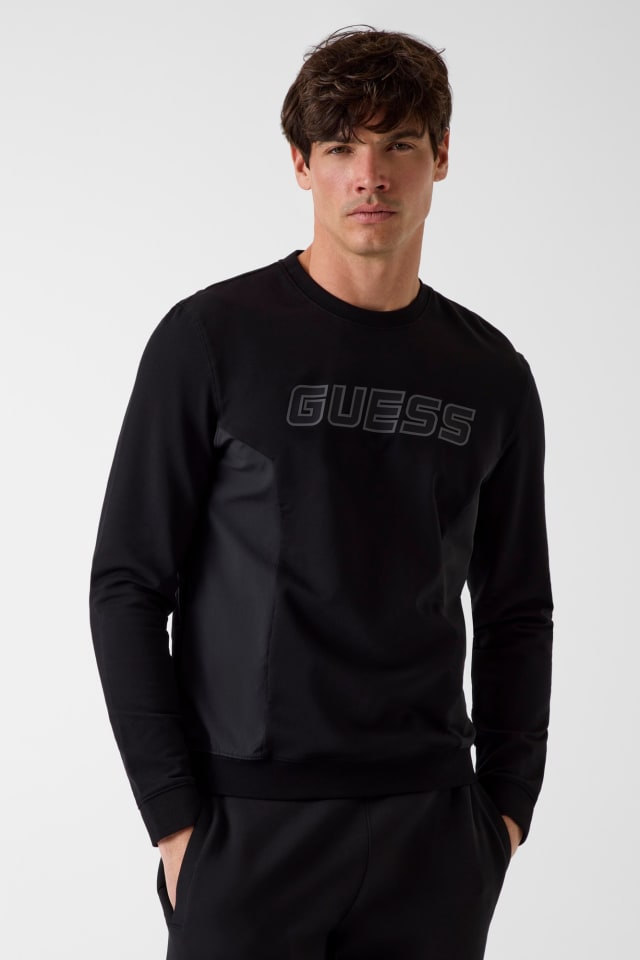 Bedruckter Logo-Pullover