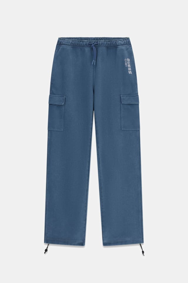 Pantalones cargo con logotipo estampado