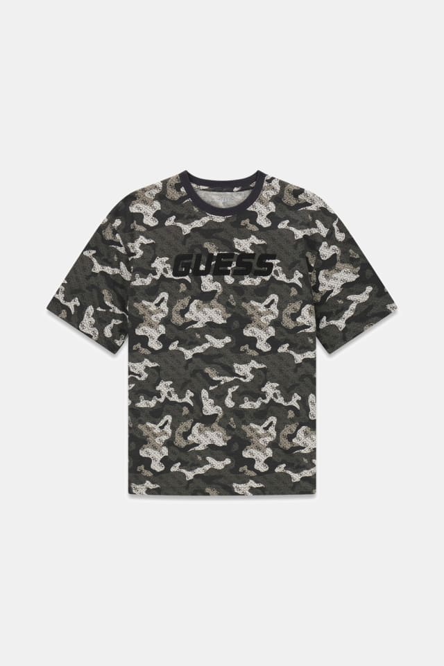 Camiseta con logo en la parte delantera