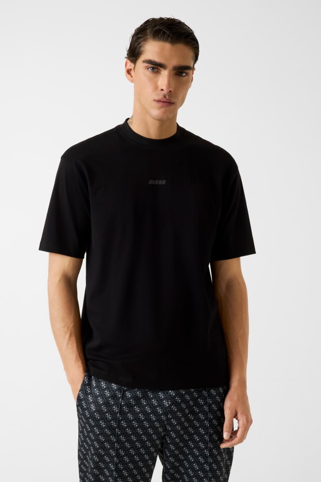 GUESS® Düz kesim tişört Erkek