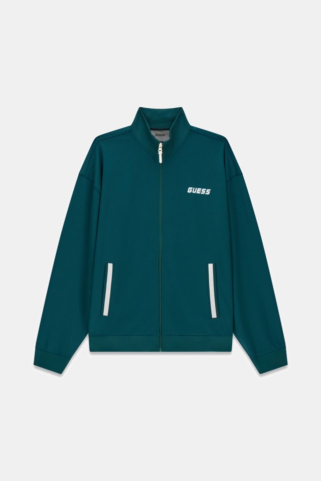 Sudadera de cuello alto con cremallera completa