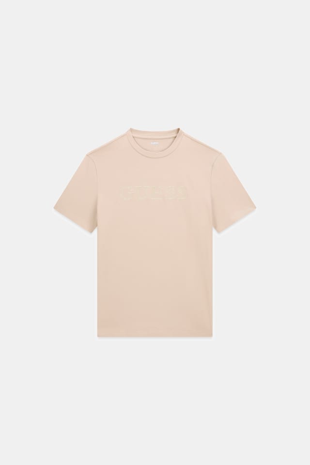 T-shirt com logo bordado